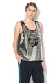 Andy Warhol by Pepe Jeans Top cu paiete reversibile Blaire Femei