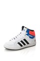 Adidas NEO Pantofi sport mid-high de piele sintetica cu sireturi Hoops Baieti