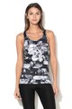 Nike Top cu insertie de plasa Floral Femei