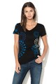 DESIGUAL Tricou cu insertii de dantela Femei