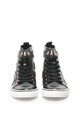 Juicy Couture Pantofi sport mid-high de piele sintetica cu insertii stralucitoare Clover Femei