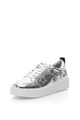 Juicy Couture Daisy Műbőr Flatform Sneakers Cipő Csillámokkal női