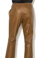 Max&Co Pantaloni de piele sintetica cu snur in talie Depliant Femei