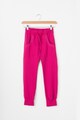 Zee Lane Kids Pantaloni jogger cu aplicatie din strasuri Fete