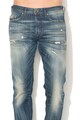 Diesel Blugi conici slim fit cu aspect decolorat Buster Barbati