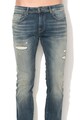 Selected Homme Blugi slim fit cu aspect decolorat Leon Barbati