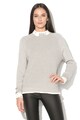 Vero Moda Pulover din tricot fin cu garnituri contrastante Mary Femei