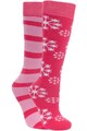 Trespass Комплект чорапи Lori на шарки, 2 чифта Момичета