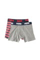 Puma Set de boxeri cu banda logo in talie - 2 perechi Fete