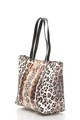 JUST CAVALLI Geanta tote cu animal print Femei