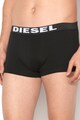 Diesel Set de boxeri cu banda elastica in talie Rocco - 2 perechi, Negru/Alb, M Barbati