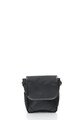 Solier Geanta crossbody de piele sintetica cu insertie de panza Barbati