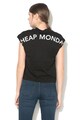 Cheap Monday Tricou fara maneci cu guler scurt Femei