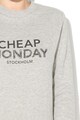 Cheap Monday Bluza sport cu imprimeu logo Femei