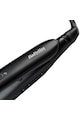 BaByliss Placa de indreptat parul  Ultra Sonic Steam , 39 x110 mm, Ionizare, 5 trepte temperatura 150°-230°C, functie Steam, oprire automata, suport, Inox Femei