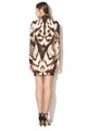 JUST CAVALLI Rochie cambrata cu animal print Femei