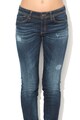 JUST CAVALLI Blugi skinny cu broderie cu pasari Femei