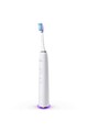 Philips Sonicare Periuta de dinti electrica  DiamondClean Smart HX9903/03, 4 moduri, 3 setari de intensitate, Aplicatia Connected brushing, 3 capate de periere, Recunoasterea capului de periere, toc transport, Alb Femei