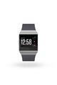 Fitbit Ceas smartwatch  Ionic, HR, GPS, Silver Gray, Curea Blue Gray Barbati