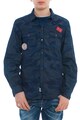 Brums Camasa din denim cu model camuflaj Baieti