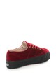 Superga Bársonyos, flatform plimsoll cipő női