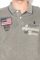 U.S. Polo Assn. Блуза с яка и бродерии Мъже