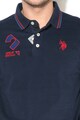 U.S. Polo Assn. Bluza polo cu detalii brodate Barbati