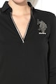 U.S. Polo Assn. Блуза с декоративни камъни Жени