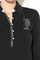 U.S. Polo Assn. Vékony pulóver strasszköves logóval női
