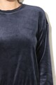 Juicy Couture Bluza sport catifelata cu decolteu rotunjit Femei