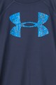 Under Armour Tricou lejer cu decolteu la baza gatului si logo, pentru fitness Baieti