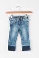 Pepe Jeans London Blugi slim fit cu terminatii nefinisate Mila Fete