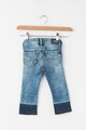 Pepe Jeans London Blugi slim fit cu terminatii nefinisate Mila Fete