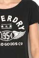 SUPERDRY Tricou slim fit cu imprimeu frontal Femei