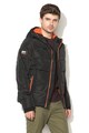 SUPERDRY Geaca cu gluga, vatelina si captuseala din fleece Barbati