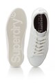 SUPERDRY Pantofi sport din piele sintetica cu design perforat  Vintage Court Barbati