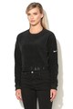 Nike Bluza sport din fleece cu terminatie elastica Therma Femei