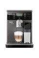 Saeco Espressor super-automat  Moltio HD8777/11, 1850W, Carafa integrata, Rasnita ceramica, 15 bar, Argintiu Femei