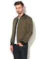 Zee Lane Denim Bélelt Bomber Kabát férfi