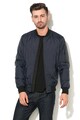 Zee Lane Denim Bélelt Bomber Kabát férfi