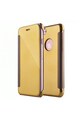 Tellur Husa de protectie  Mirror PU leather pentru Apple iPhone 8 / iPhone 7, Gold Femei