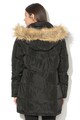 Vero Moda Fea pihével bélelt télikabát levehető kapucnival női